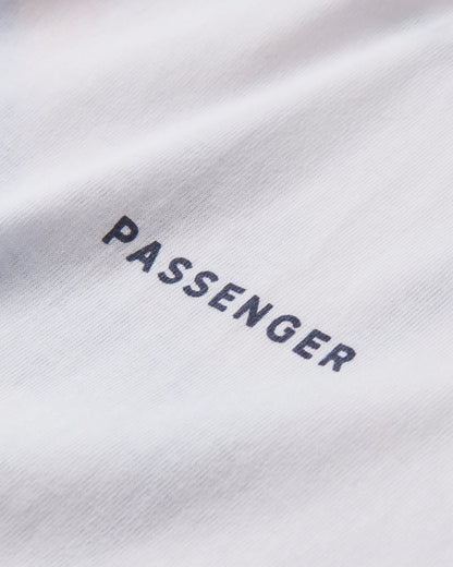 Made To Roam Recycled LS T-Shirt - White