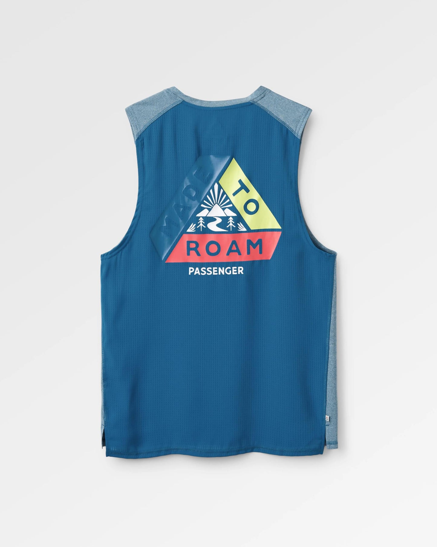 Boardwalk Active Recycled Vest - Blue Steel Marl