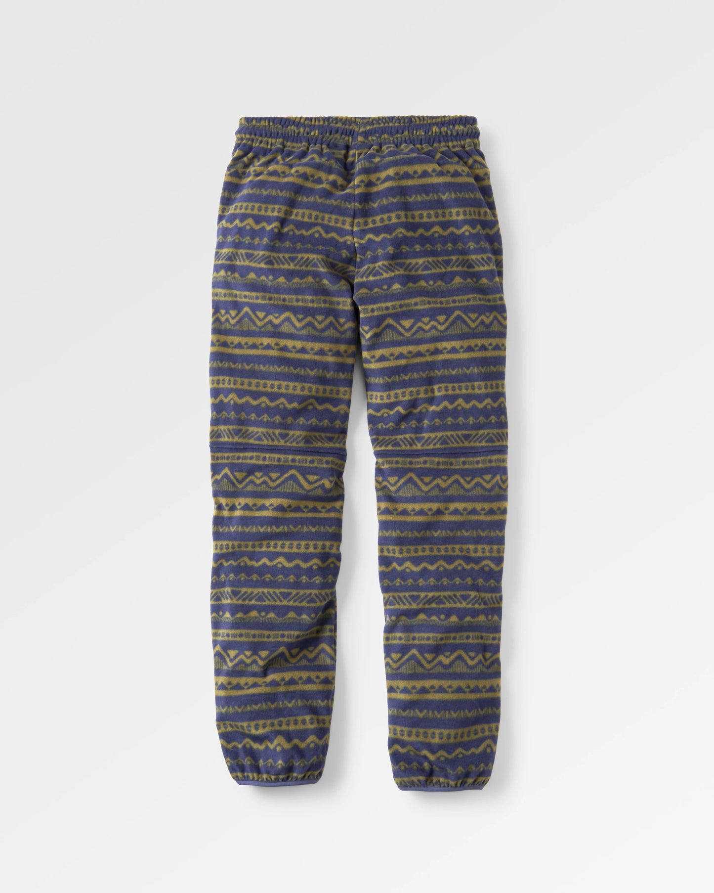 Set Off Recycled Polar Fleece Jogger - Mountain Geo Khaki/Rich Navy