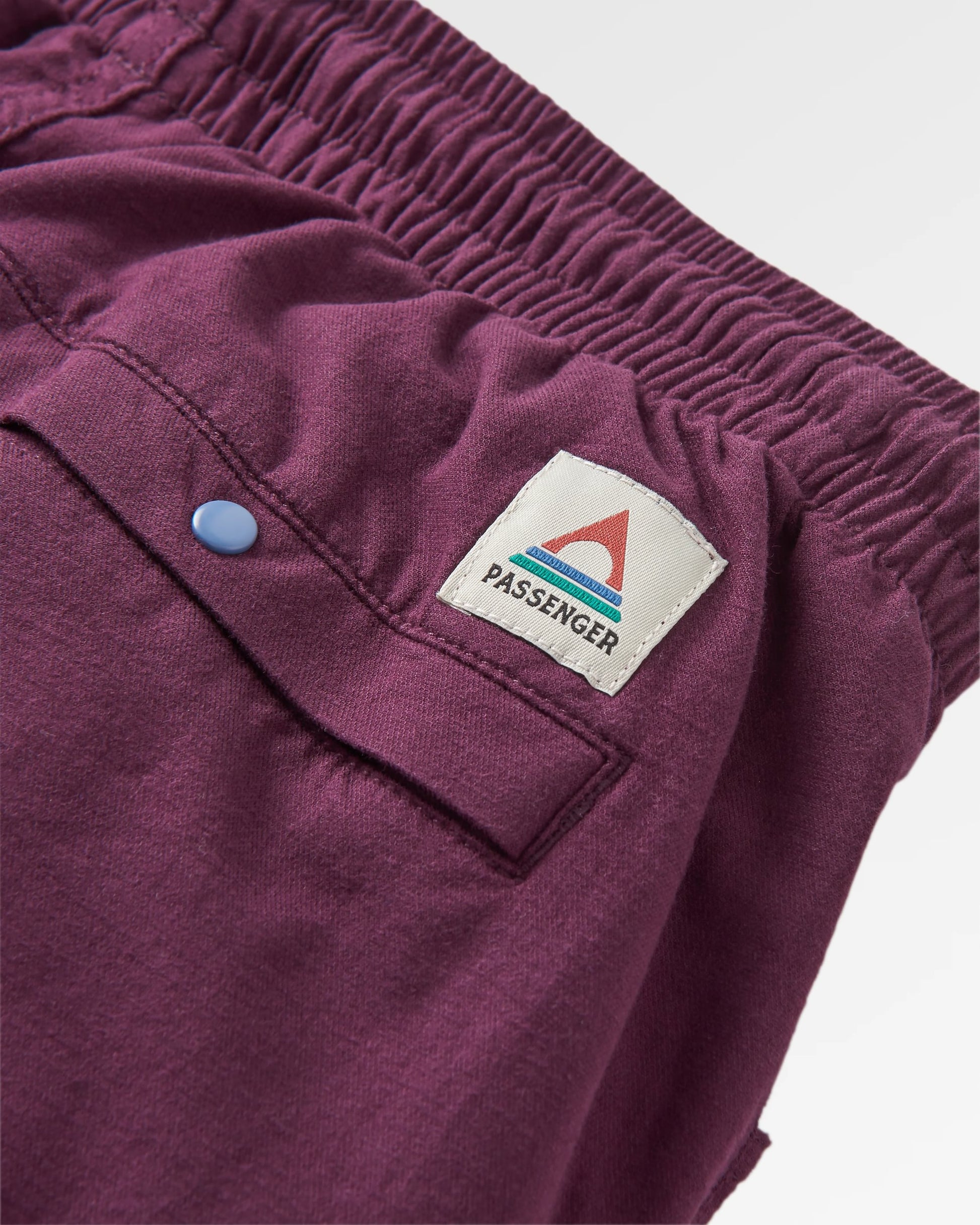 Hydrilla Organic Cotton Trouser - Deep Plum