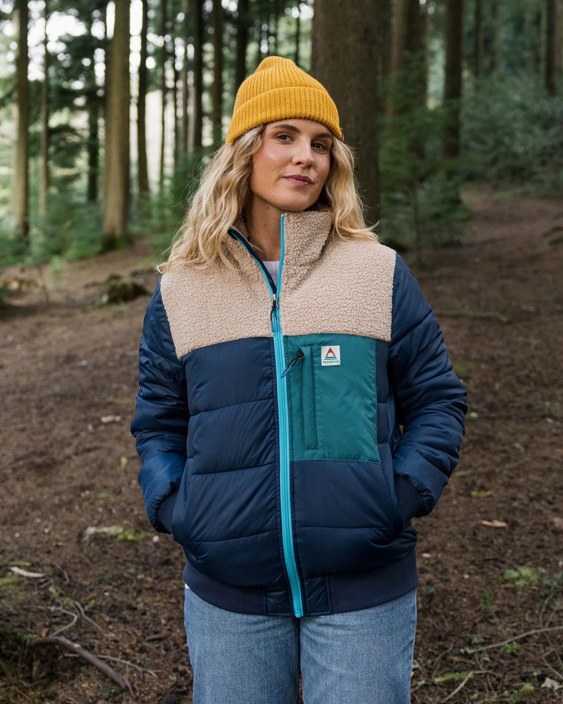 Inspire Recycled Insulated Jacket - Rich Navy