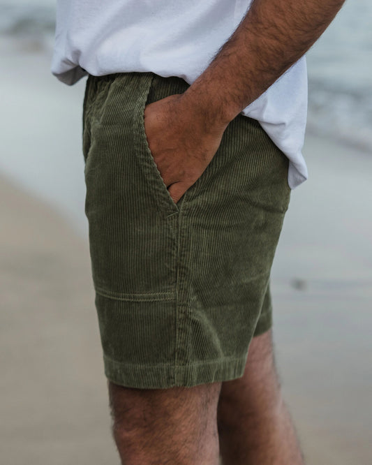 Topanga Cord Shorts - Khaki