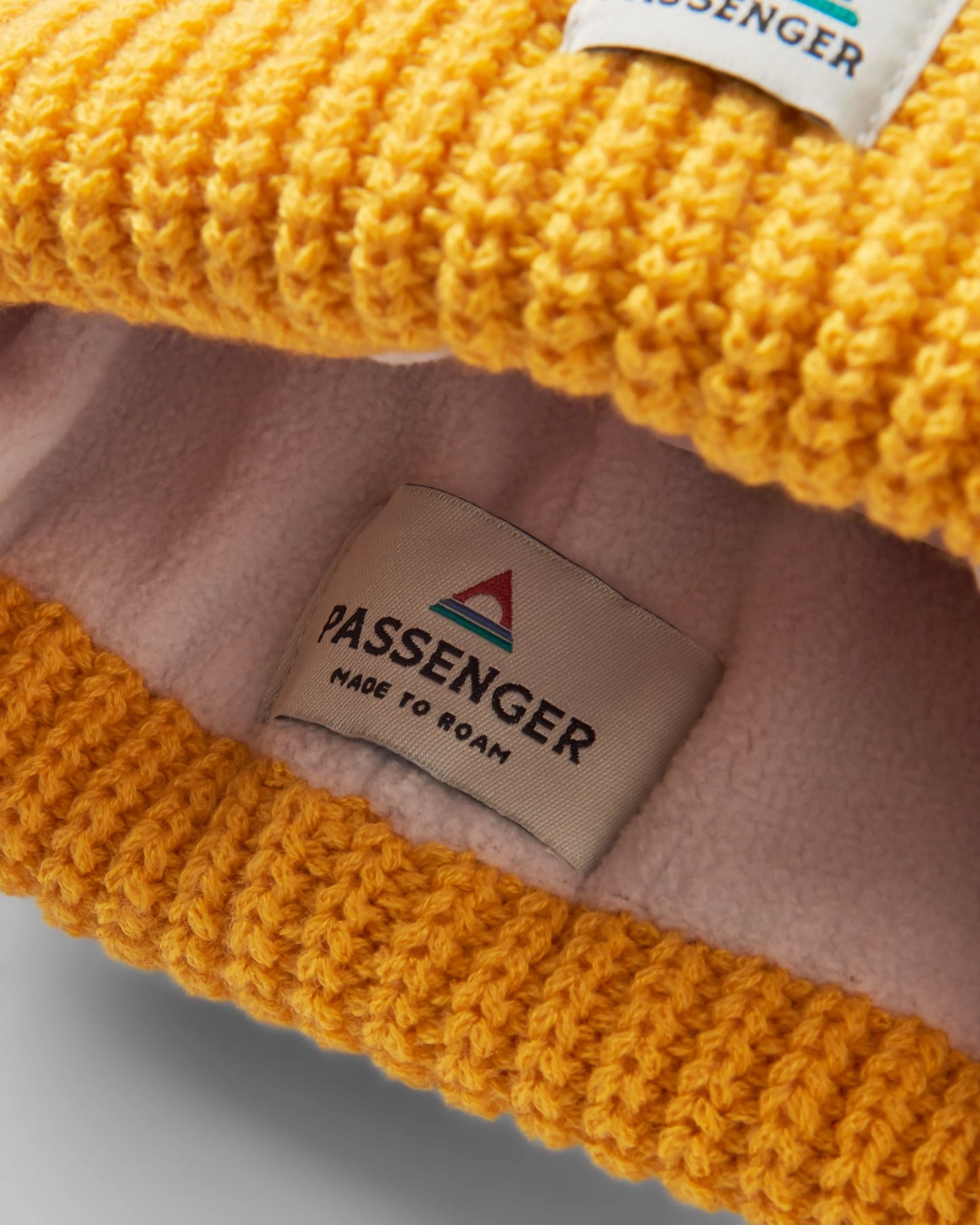 Beechwood Fleece Lined Recycled Beanie - Mustard Gold