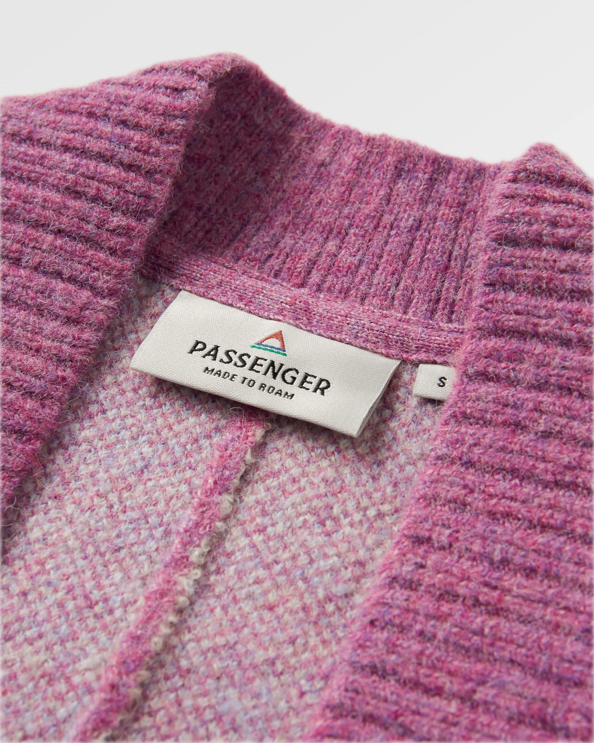 Vista Recycled Knitted Cardigan - Rhubarb