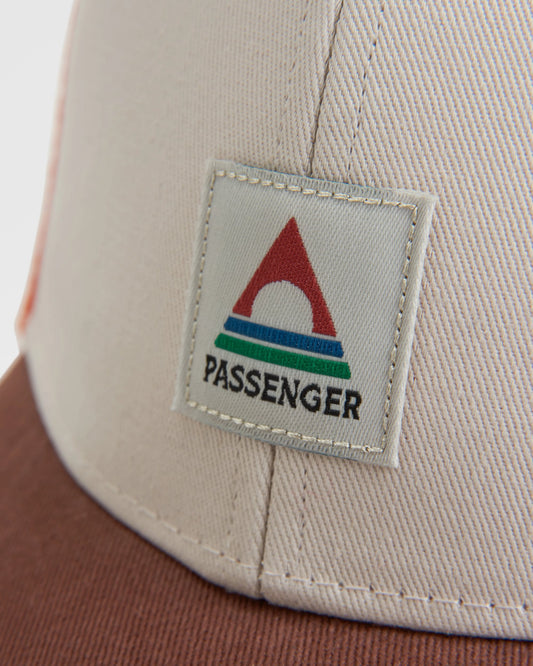 Heritage Mesh and Snapback Cap - Cappuccino