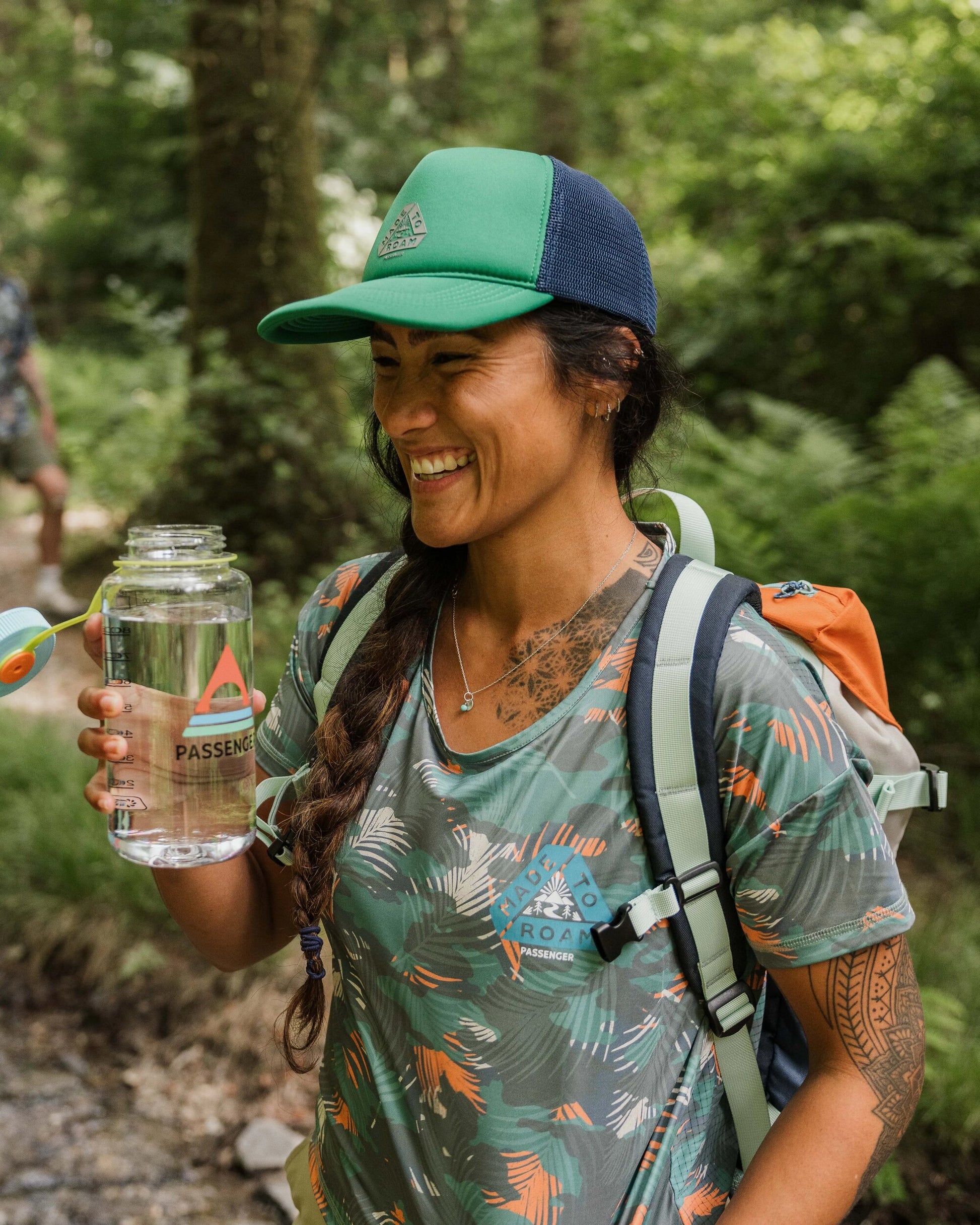 Womens_Trail Active Trucker Cap - Greenlake