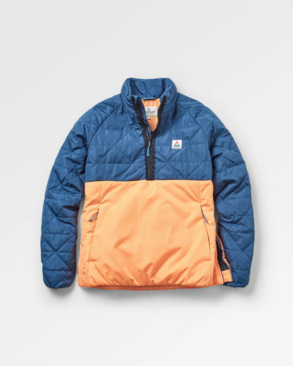 Trace Recycled Thermore® Insulated Jacket - Dark Denim/ Apricot