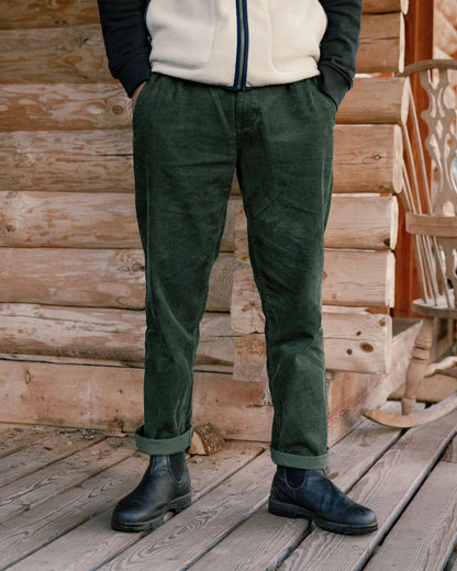 Adventurer Cord Trouser - Fir Tree