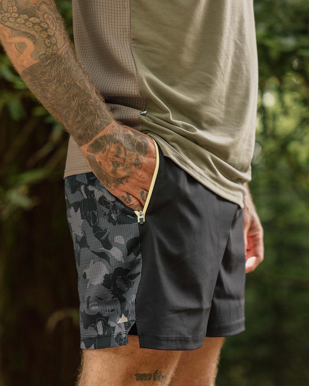 Exploration Trail Recycled Shorts - Black