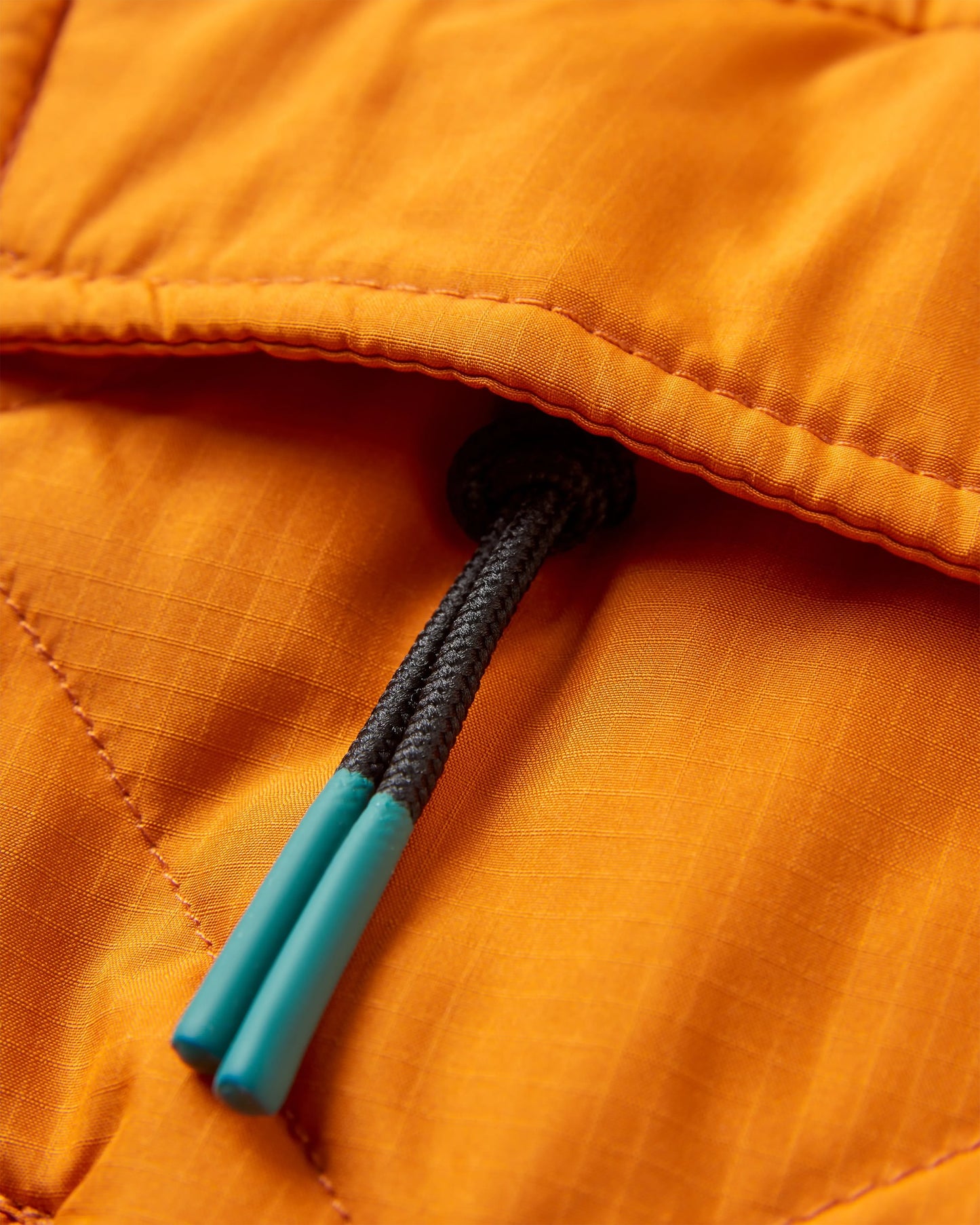 Ocean Recycled Insulated 1/2 Zip Jacket - Sunrise Orange