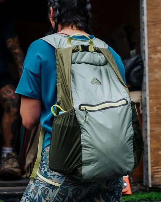 Trail Light Recycled Packable Backpack - Khaki