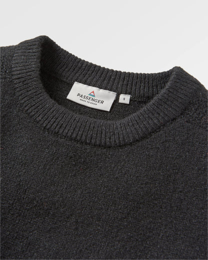 Cove Recycled Knitted Jumper - Black