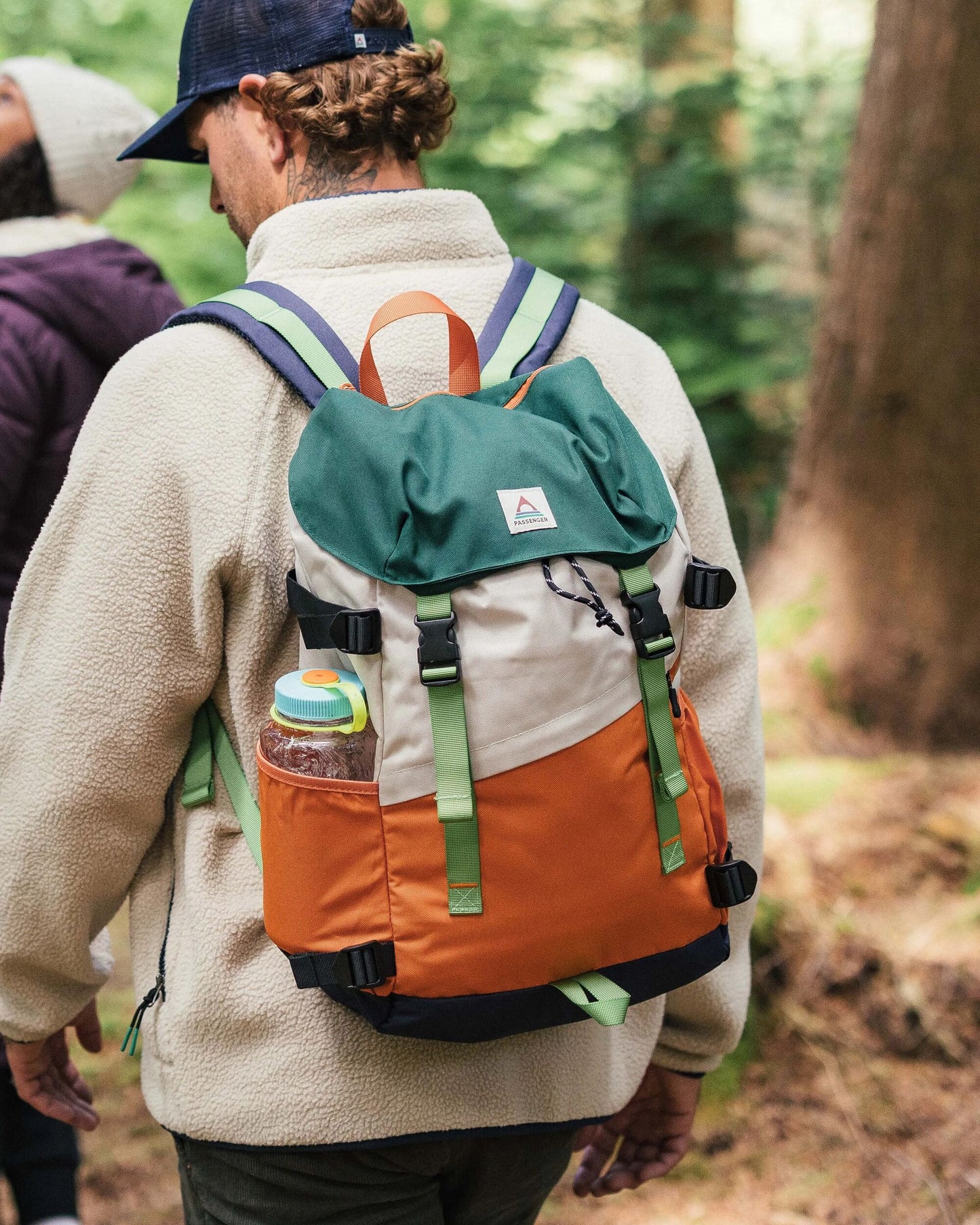 Boondocker Recycled 26L Backpack - Rain Forest Orange Multi