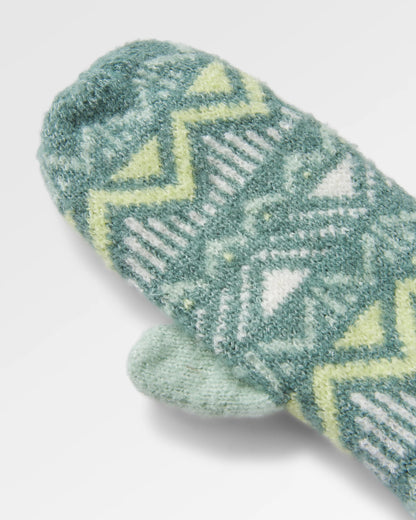 Nettle Recycled Fleece Lined Mittens - Arctic