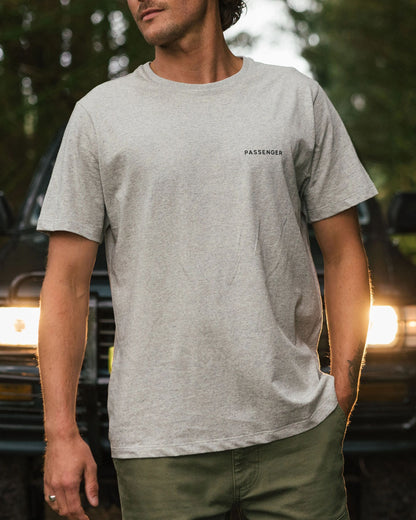 Made To Roam Recycled Cotton T-Shirt - Grey Marl