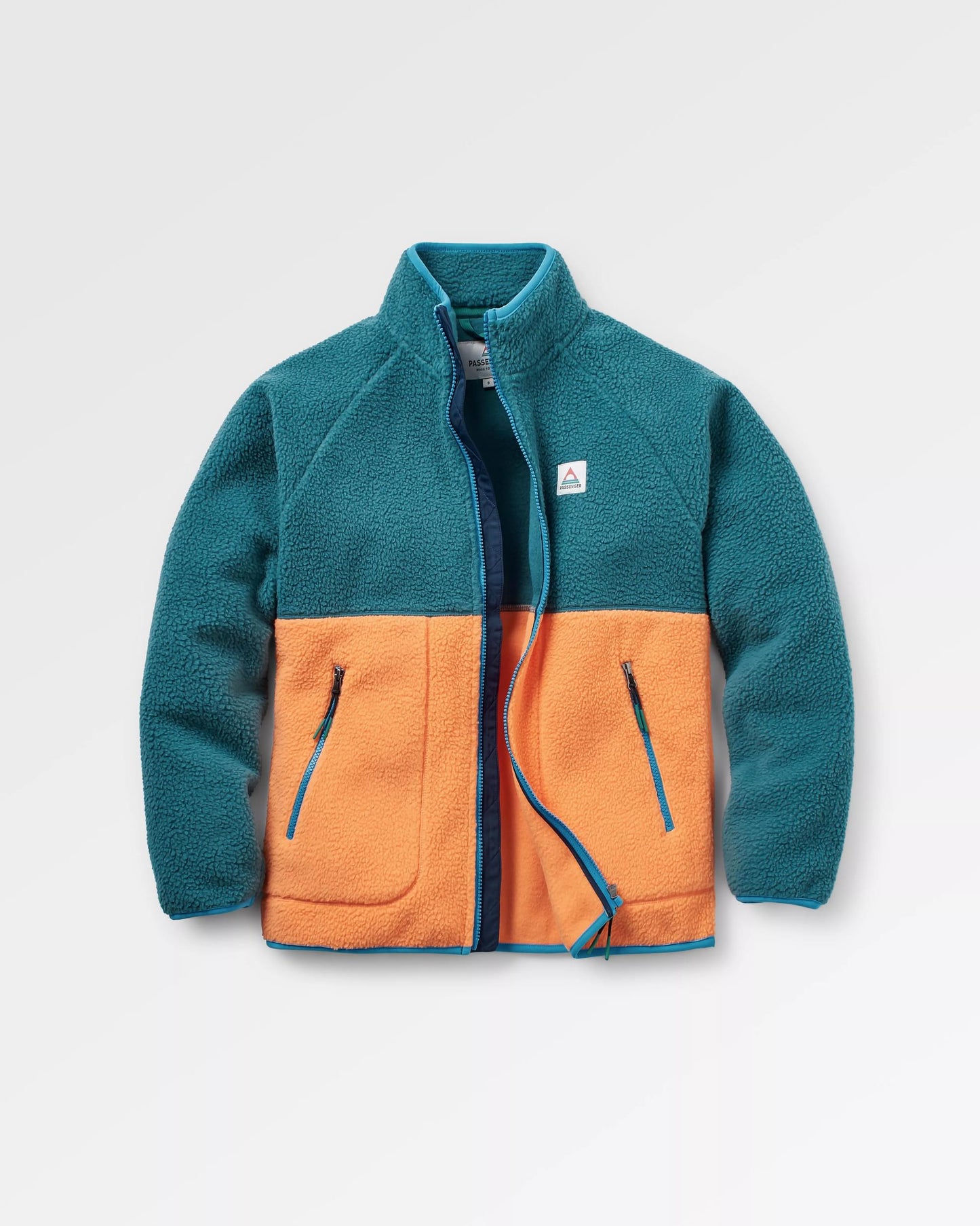 Fairbanks 2.0 Full Zip Recycled Sherpa Fleece - Apricot