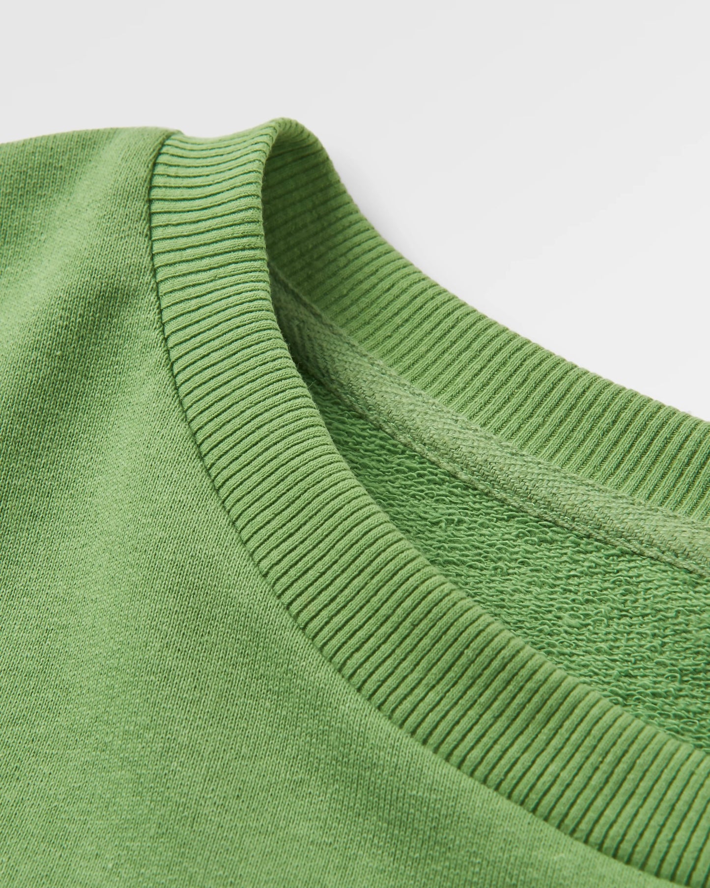 Phoenix Recycled Cotton Oversized Sweatshirt - Pear Green