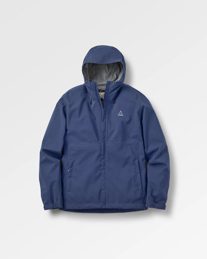 Downpour Recycled Waterproof Jacket - Rich Navy