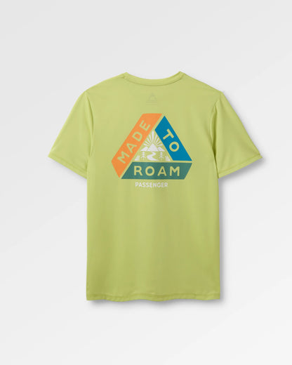 Classic Active Recycled T-Shirt - Lime Juice