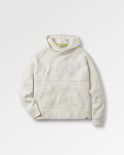 Cove Recycled Knitted Hoodie - Off White